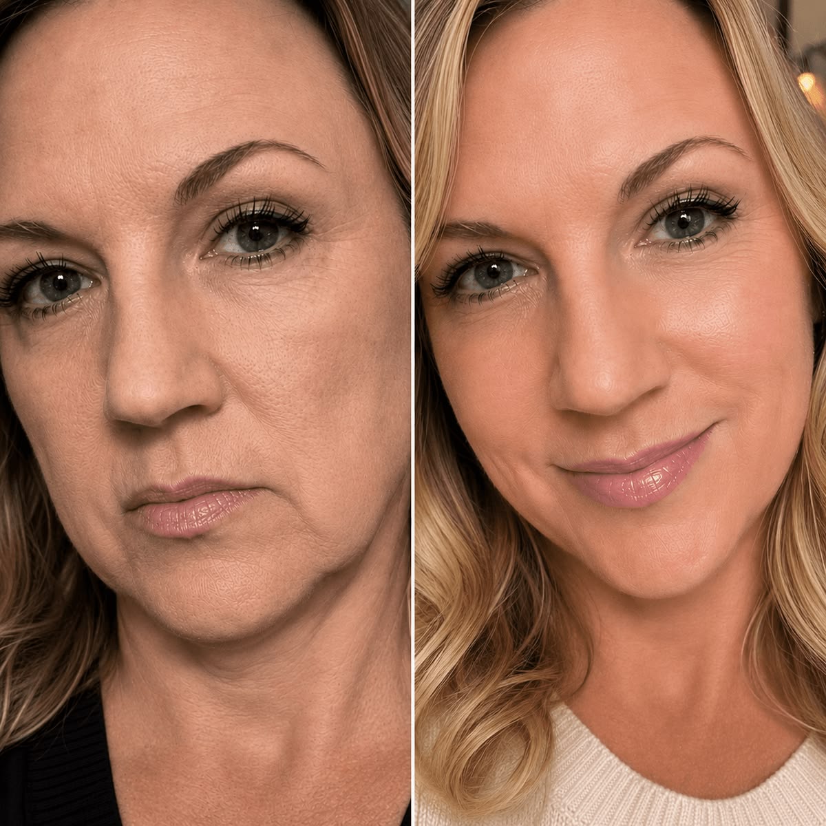 Avant/après Coffret hydratation visage FINOVA