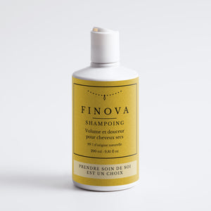 Un shampoing pour les cheveux secs qui manquent de volume.